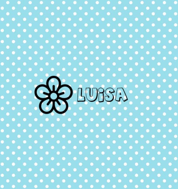 Sello para marcar ropa - Sello automático "Flor"