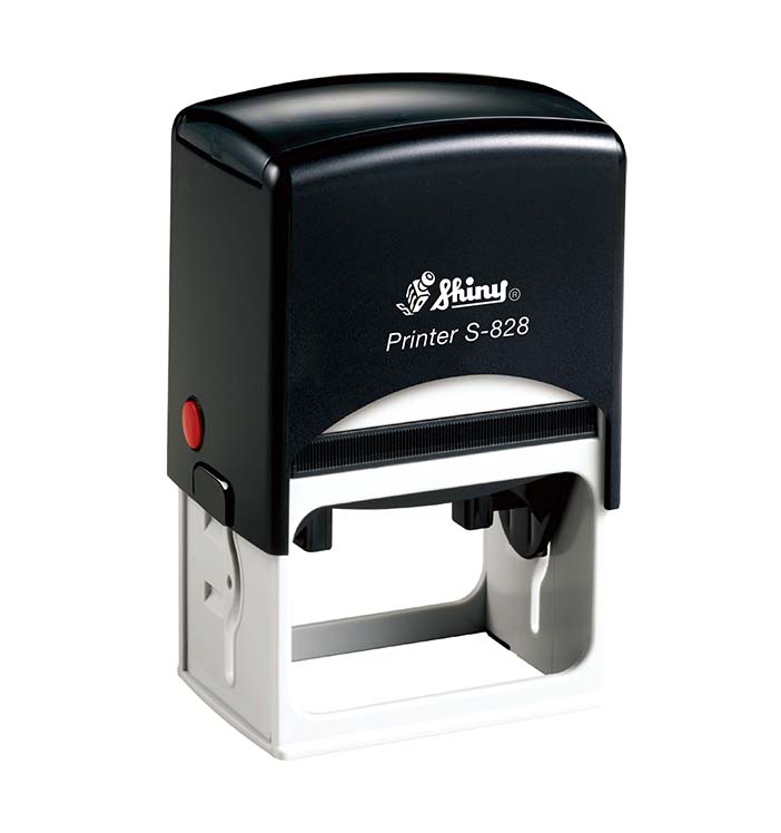Sello de Caucho Shiny S-828 – Sello personalizado rectangular 56 x 33 mm