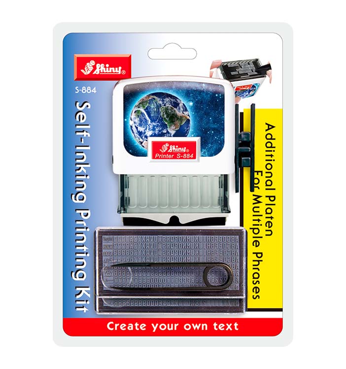 Sello Automático Imprentilla Shiny S-884 – 58 x 22 mm
